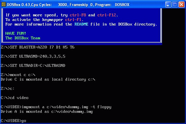 Floppy Disks with DOSBox