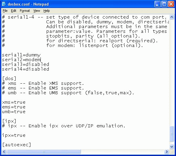 DOSBox MultiPlayer