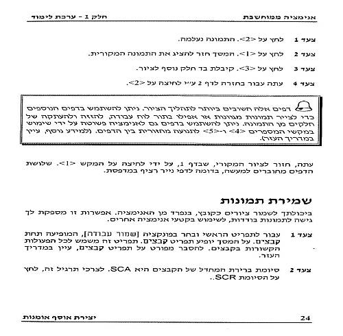 תמונה מתוך המדריך